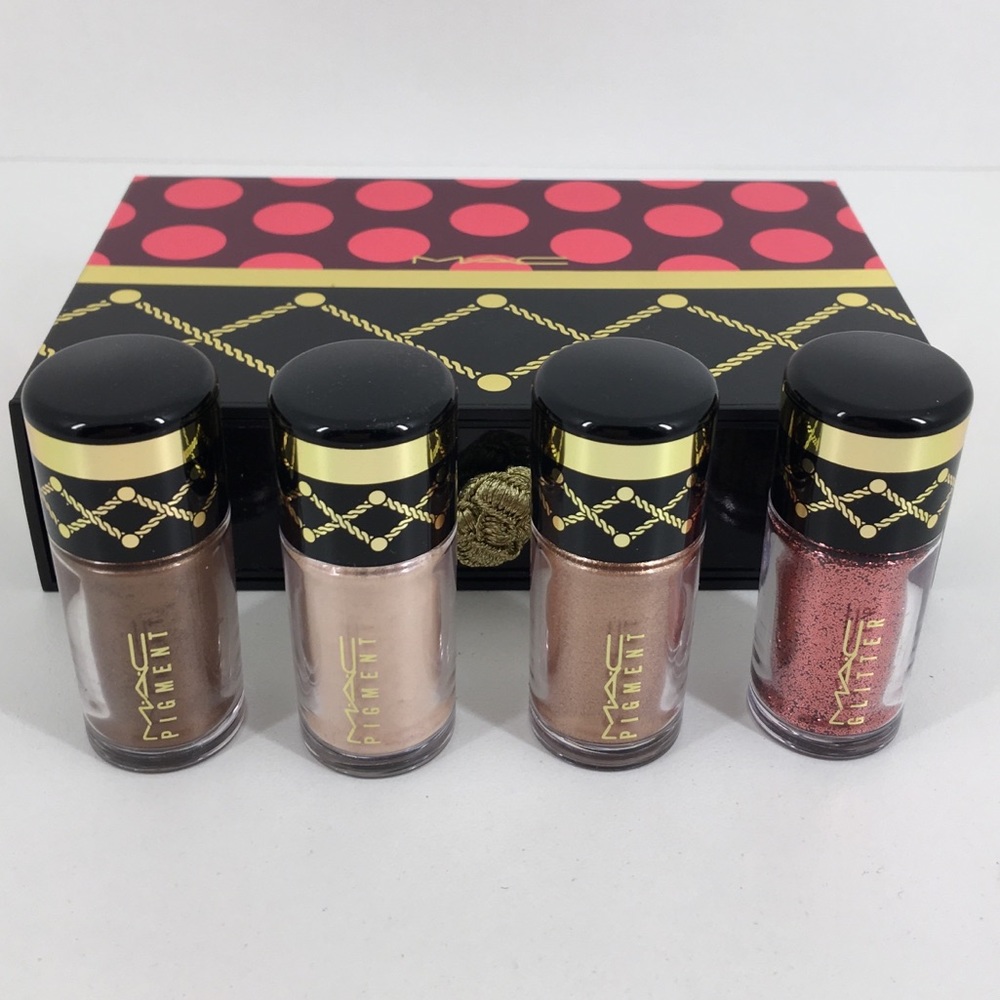 MAC Nutcracker Sweet Bronze Pigments/Glitter Set